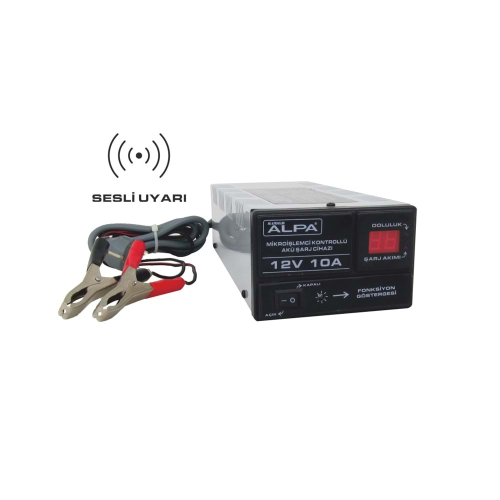 12V 30A Otomatik Aküşarj - Göstergeli